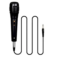 PHILCO - Micrófono Alámbrico HD Multipropósito HIFI DM301 - Negro