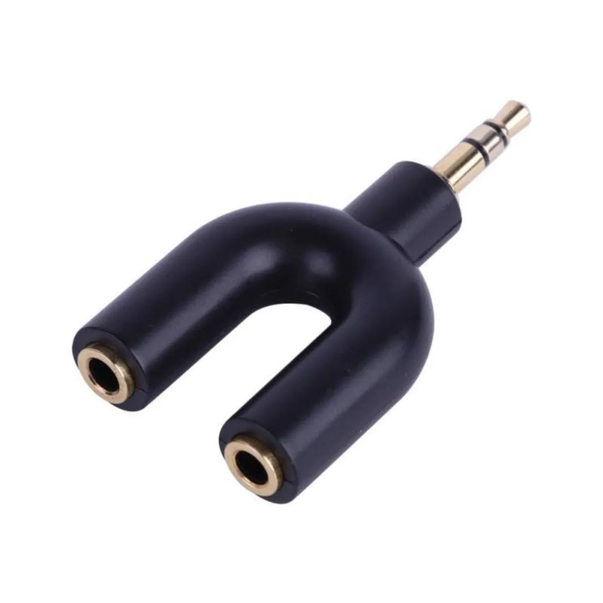 DBLUE - Adaptador Jack 3.5mm con 2 salidas Estéreo de 3.5mm DBG186