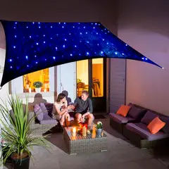 SOMBRATEC - Vela sombra Sombreadora Cielo de Estrellas 3x2 m