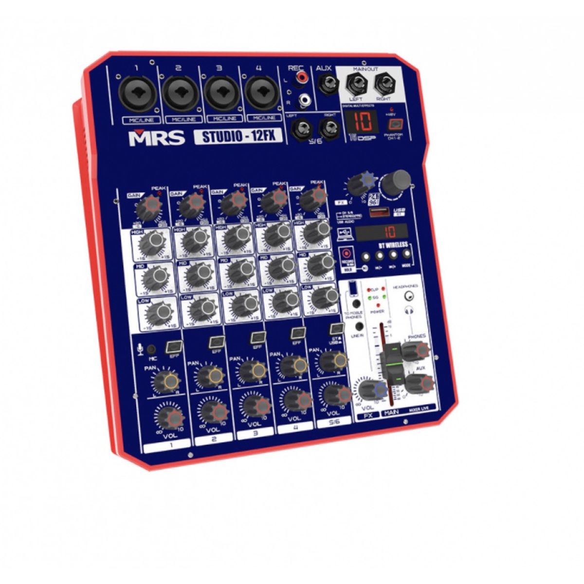 GENERICO - MEZCLADOR ESTUDIO 12FX MRS AZUL