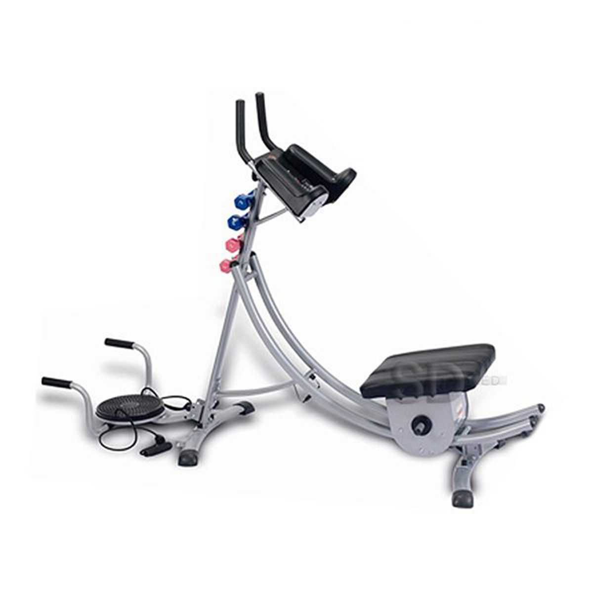SDFIT - Ab Super Coaster Giratorio 3 en 1 – AB4000DPR