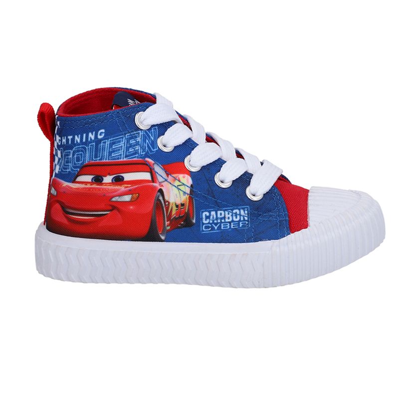 PIXAR - ZAPATILLA CARS LONA CAÑA ALTA
