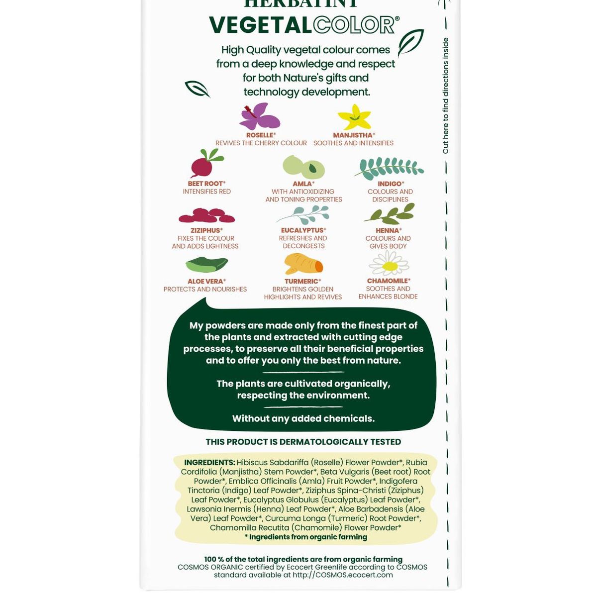 HERBATINT - Vegetal Colour - CHERRY RED POWER