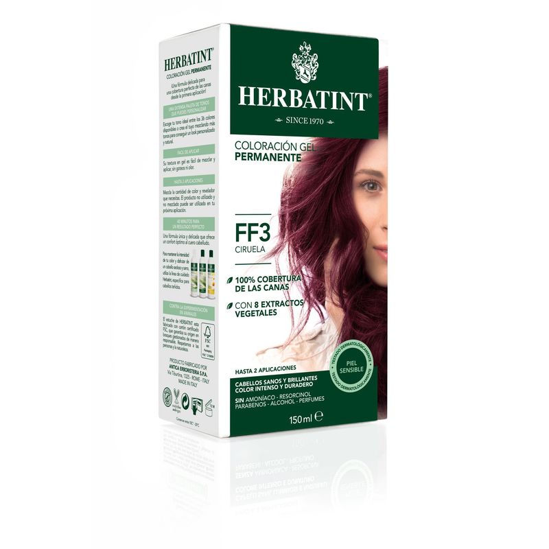 HERBATINT - Tintura Permanente FF3 - Ciruela