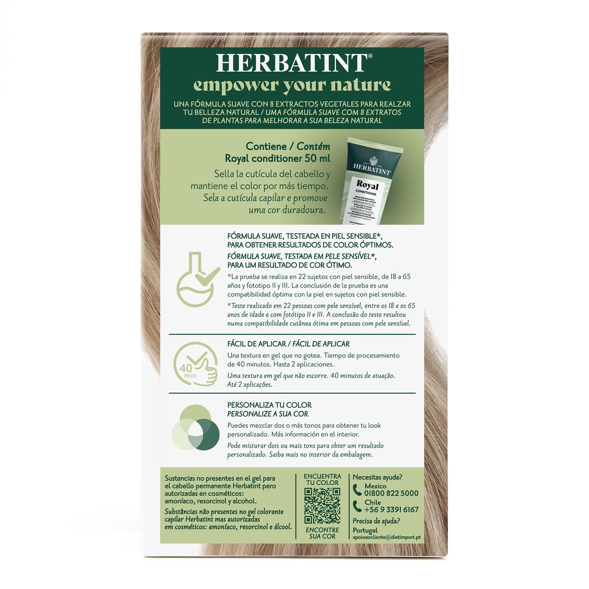 HERBATINT - 10C Rubio Sueco- Tintura Permanente Natural Precio de venta