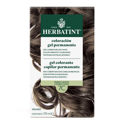 Imagen 2 del producto 7C Rubio Ceniza - Tintura Permanente Natural Precio de venta