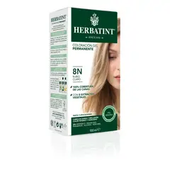 HERBATINT - Tintura Permanente 8N -Rubio Claro Natural