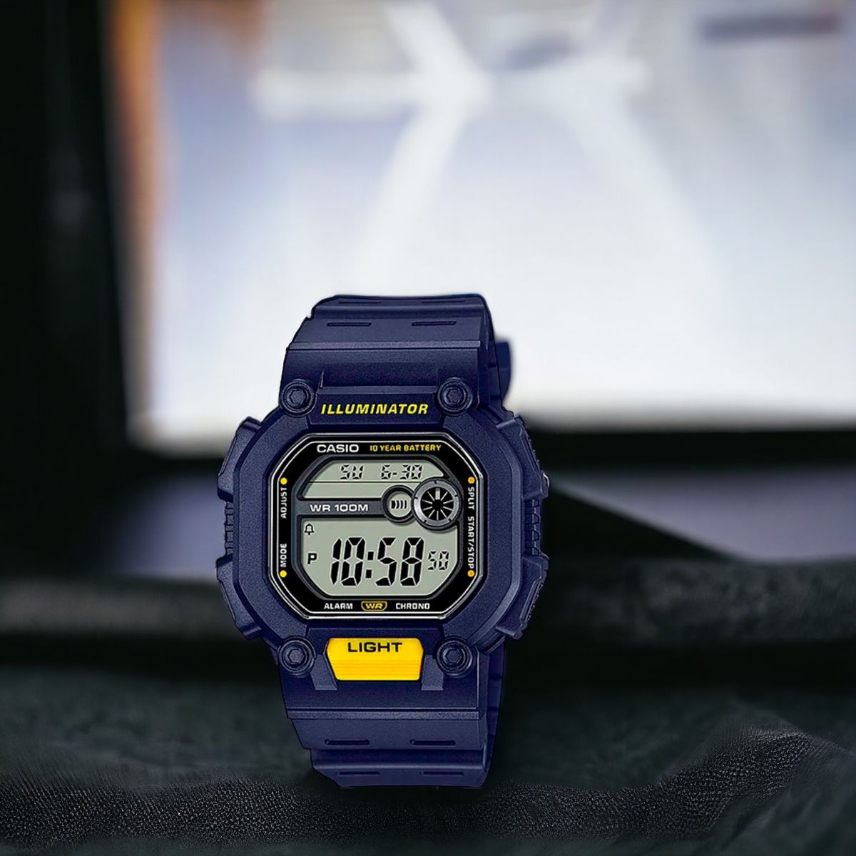 CASIO - Reloj Casio de Hombre W-737H-2Avdf Classic Line Digital Azul - Azul