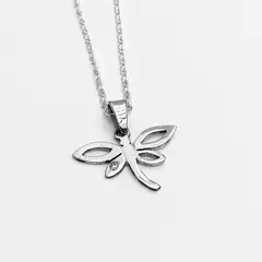 AMKALE - Collar de Plata Libélula