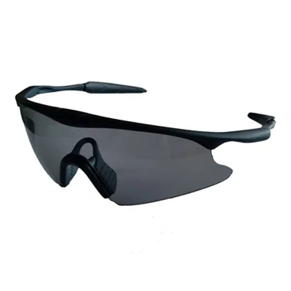 NO LOGO - Lentes deportivos negros outdoor uv 400 proteccion