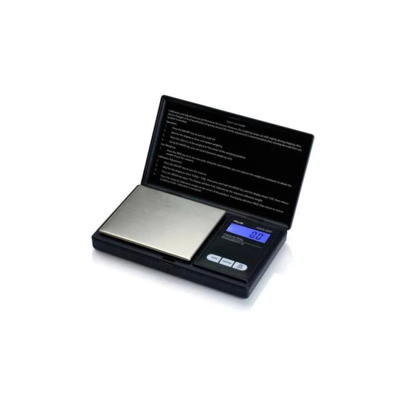 PHILCO - Pesa Gramera Digital Portatil 0.01 A 100 Gramos Negro Philco