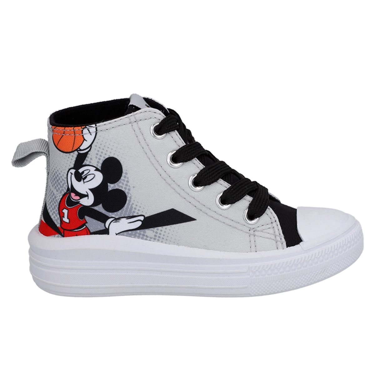 DISNEY - ZAPATILLA MICKEY MOUSE CAÑA ALTA