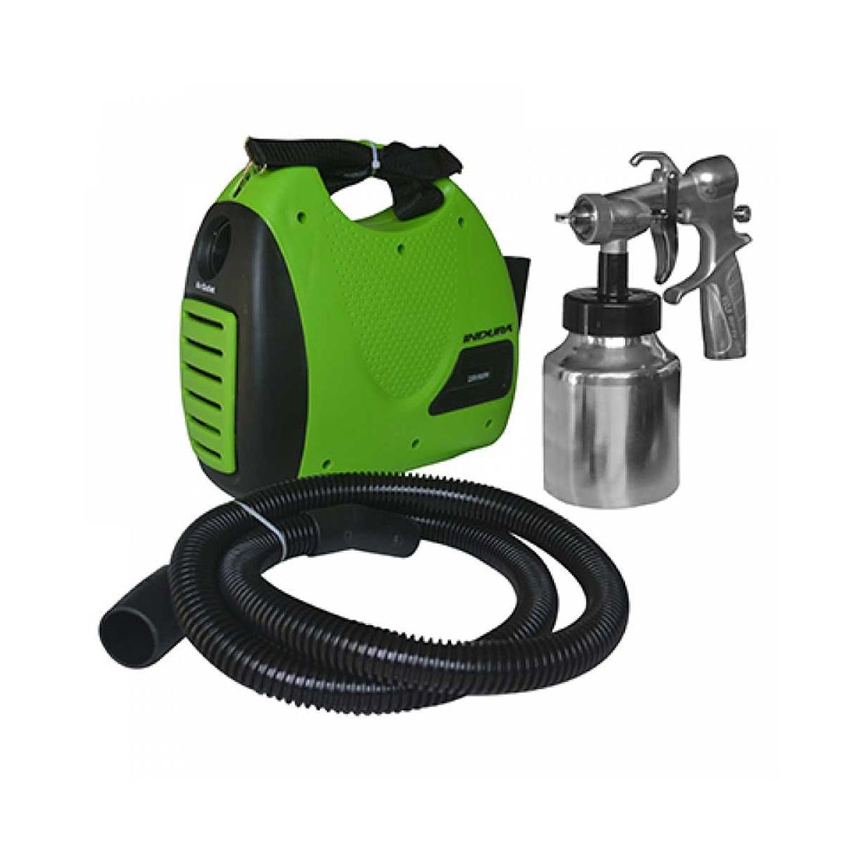 INDURA - Pulverizadora Eléctrica para Pintar con compresor Indura 600w