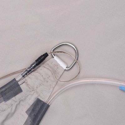 Imagen 2 del producto Vela Sombra con Luces Led en Borde, Gris Claro, Triangular 3,6 x lado