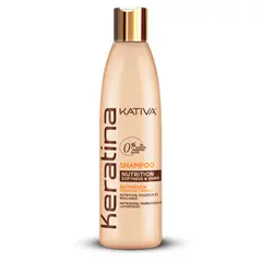 KATIVA - Shampoo keratina nutrición reparación cuida 250ml CVL