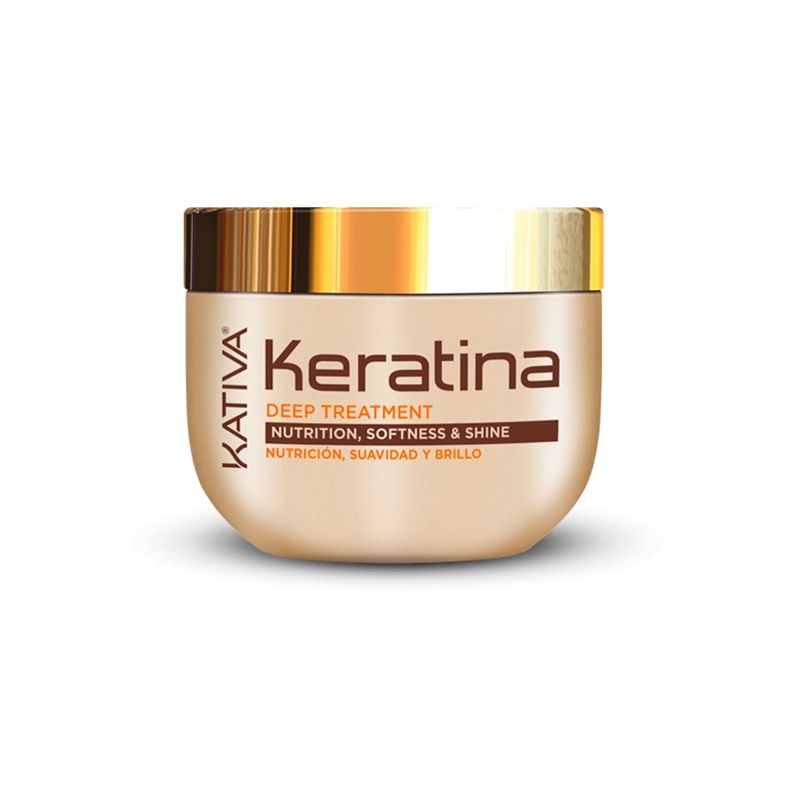 KATIVA - Tratamiento keratina pelo nutrición brillo Kativa 250ml CVL