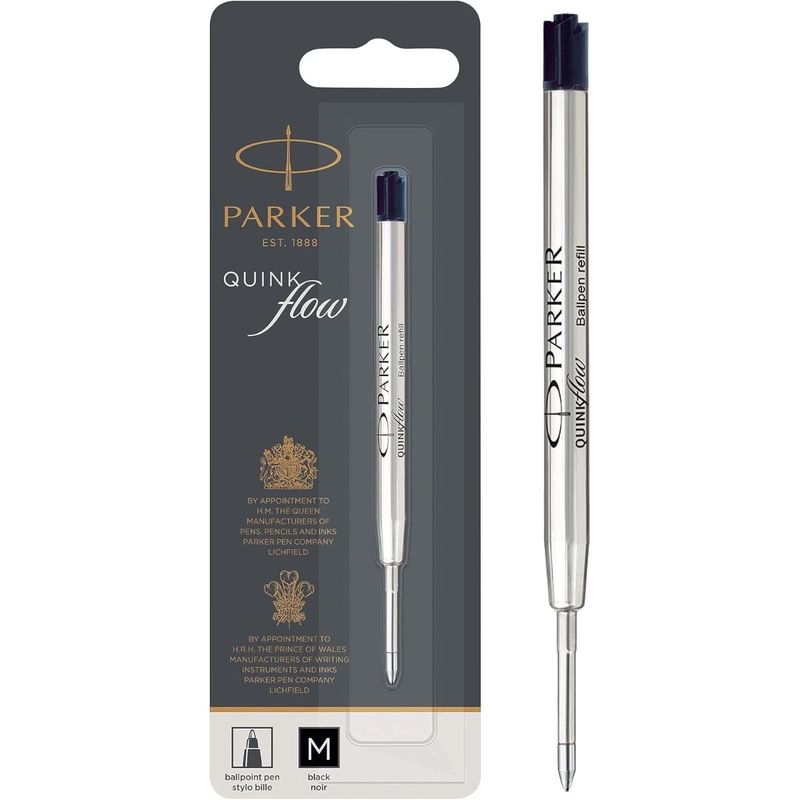 PARKER - Repuesto De Bolígrafo Quinkflow Negro 1.0 Parker