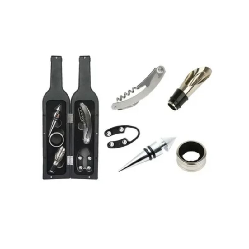 ESHOPANGIE - Set  Sacacorchos Accesorios Con Forma De Botella de vino