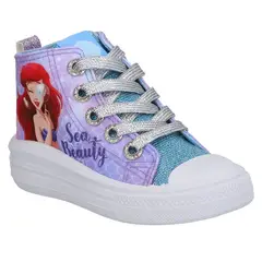 DISNEY - ZAPATILLA ALTA CON PLATAFORMA CELESTE PRINCESS