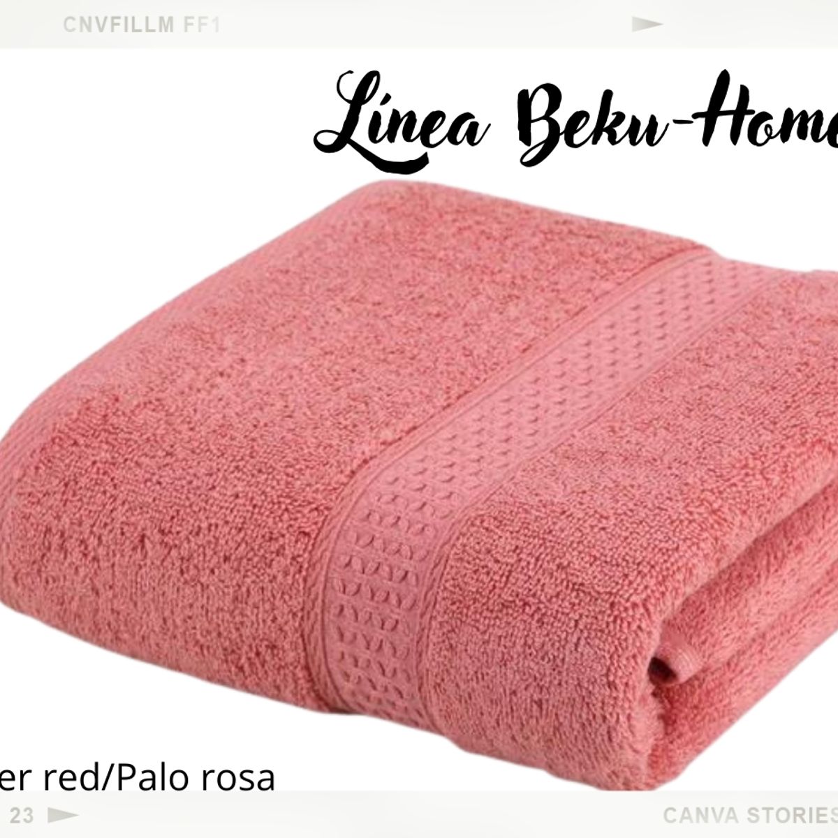 BEKU - Toallas de algodón  BEKU Tamaño140*70