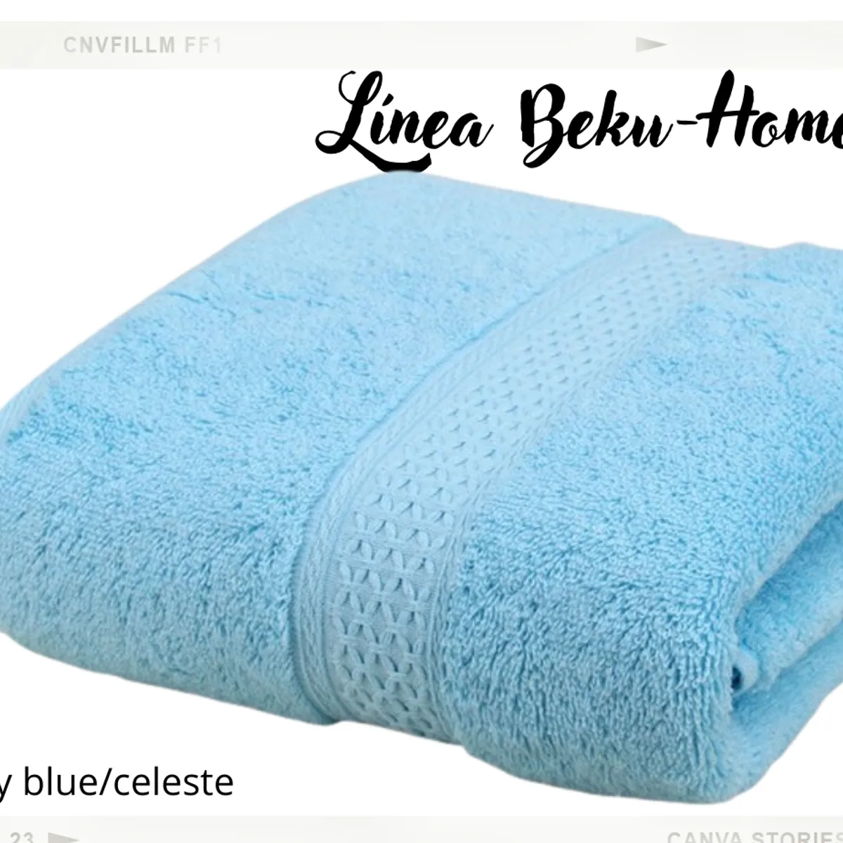 BEKU - Toallas de algodón  140*70