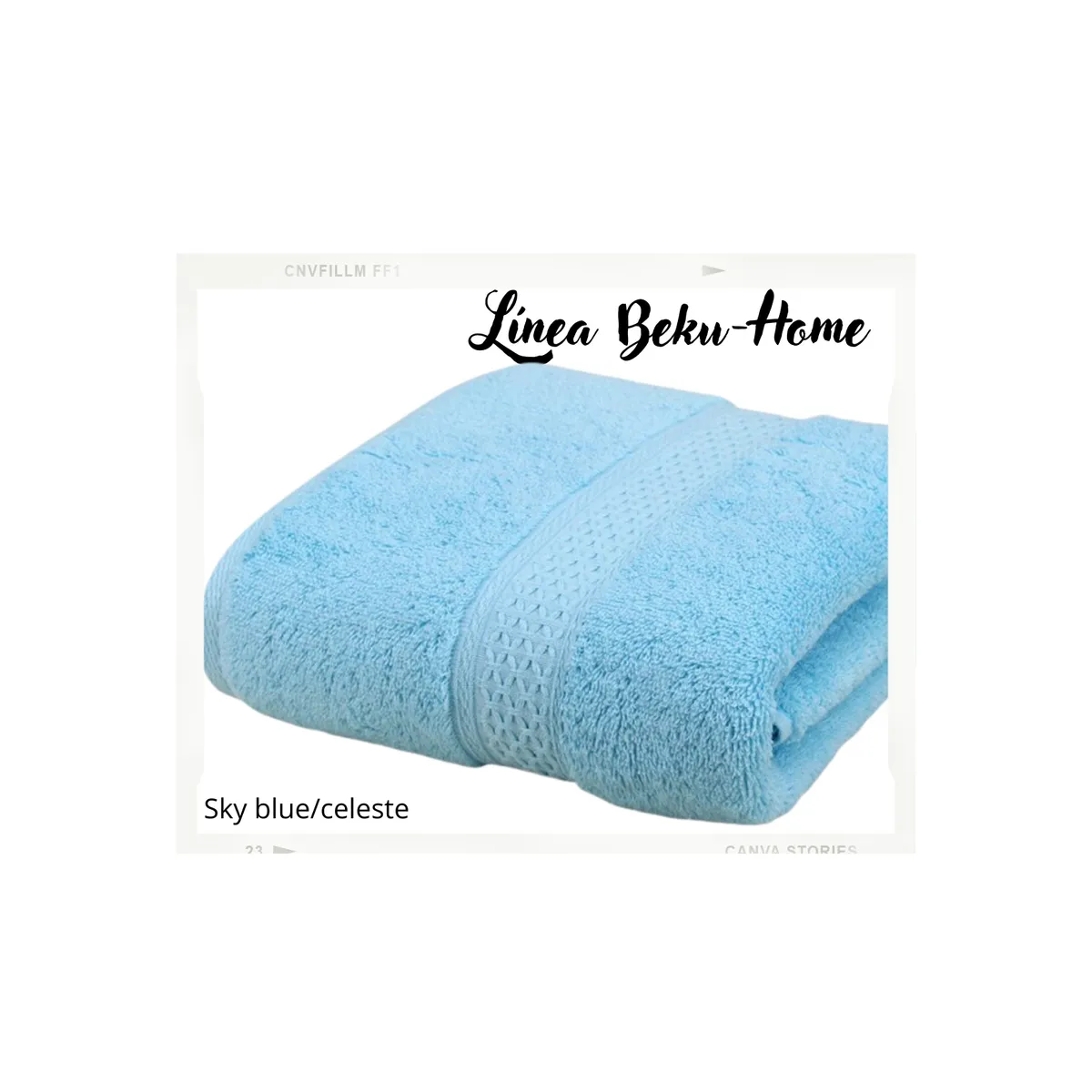 BEKU - Toallas de algodón  140*70