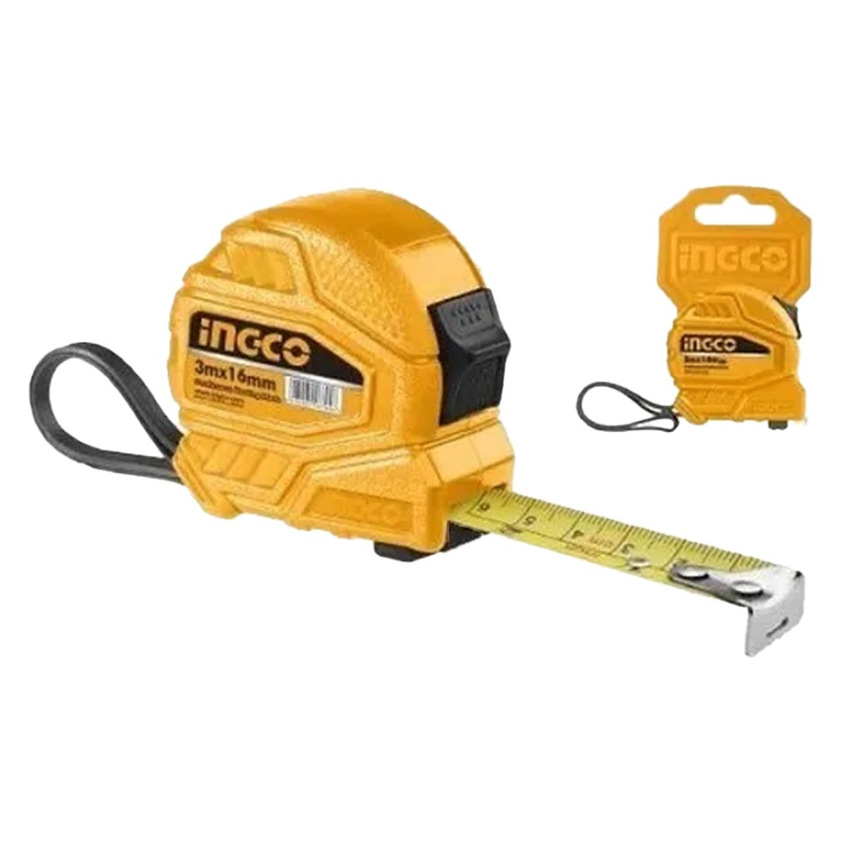 INGCO - Cinta Huincha De Medir Métrica De Acero 3mts x 16mm