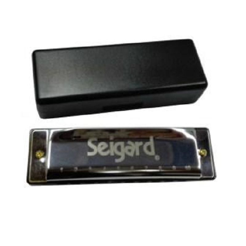 SEIGARD - Armónica Metálica 20 Tonos 52031 Color Negro