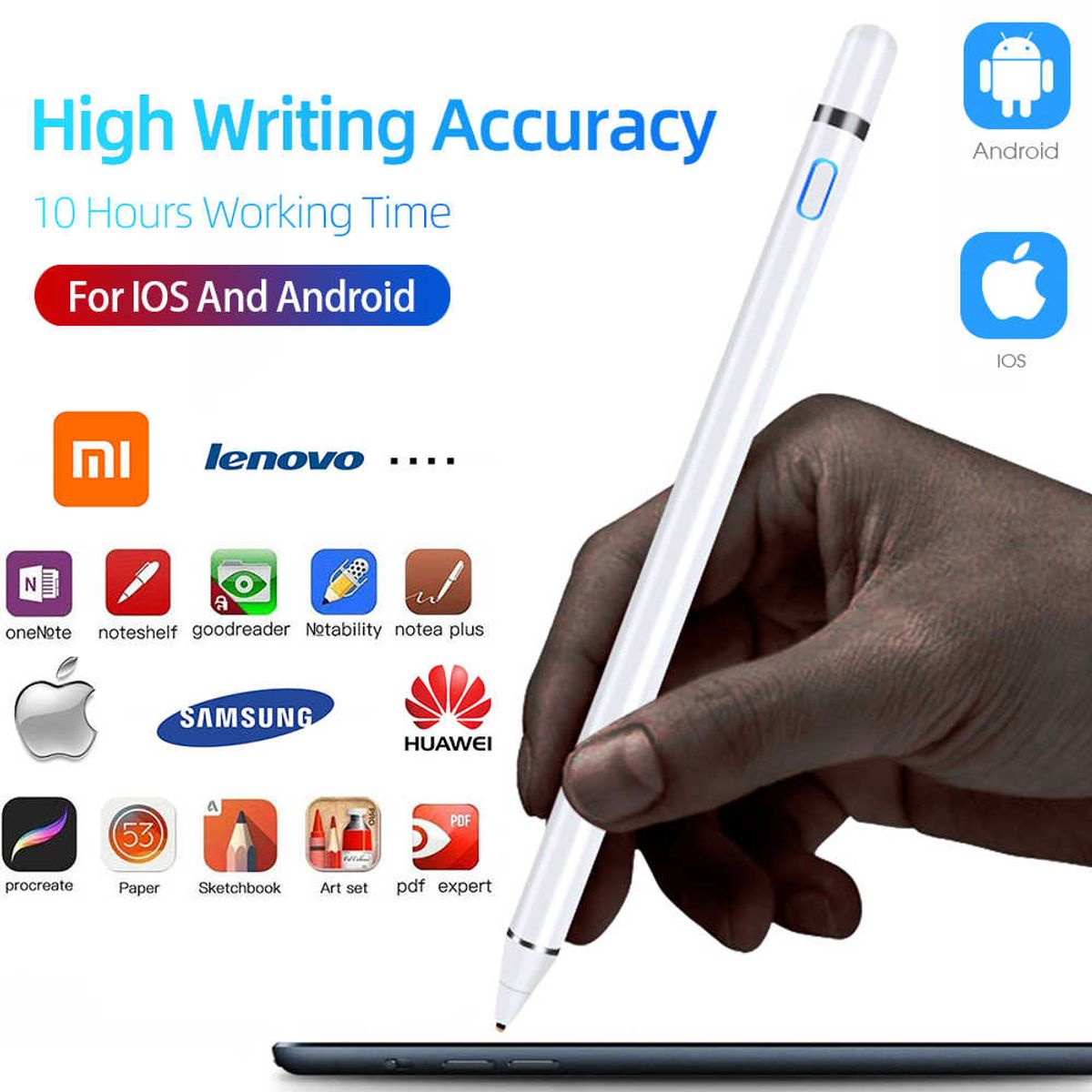 ACTUAL - Stylus Pen Lápiz Tactil Para Ipad Samsung Xiaomi Huawei Iphone Tablets