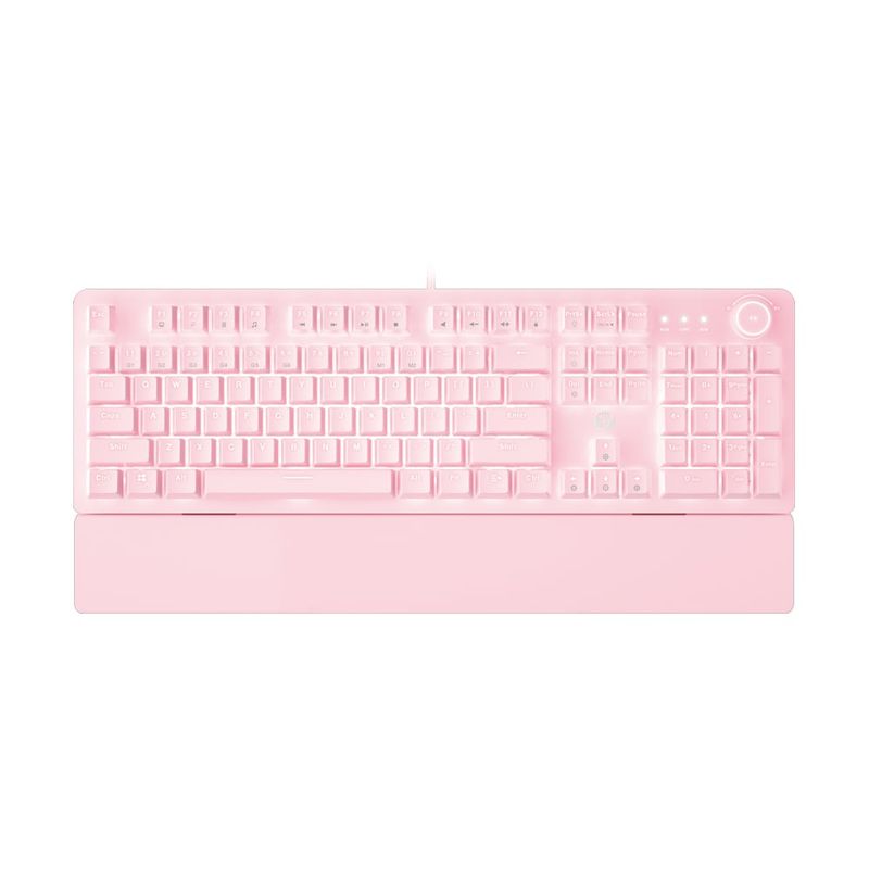 FANTECH - Teclado Gamer Fantech Maxpower MK853 SAKURA Edition SW Red ESPAÑOL