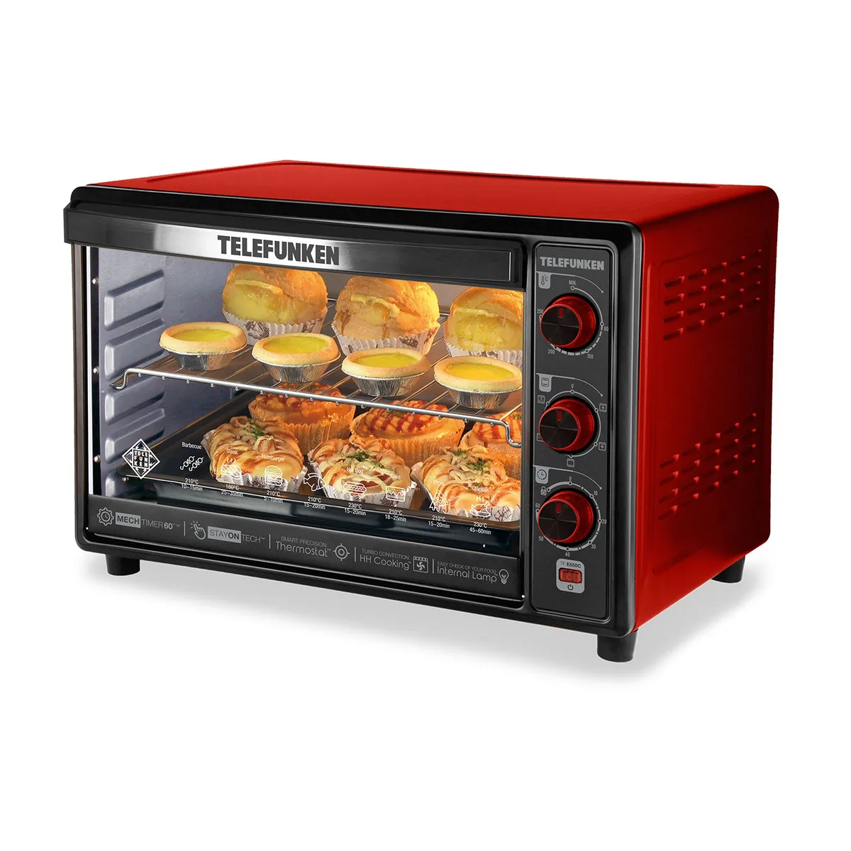TELEFUNKEN - Horno Eléctrico Telefunken TF E550C…