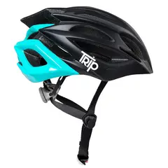 TRIP - CASCO MTB DELIRIUM BLACK TURQ L