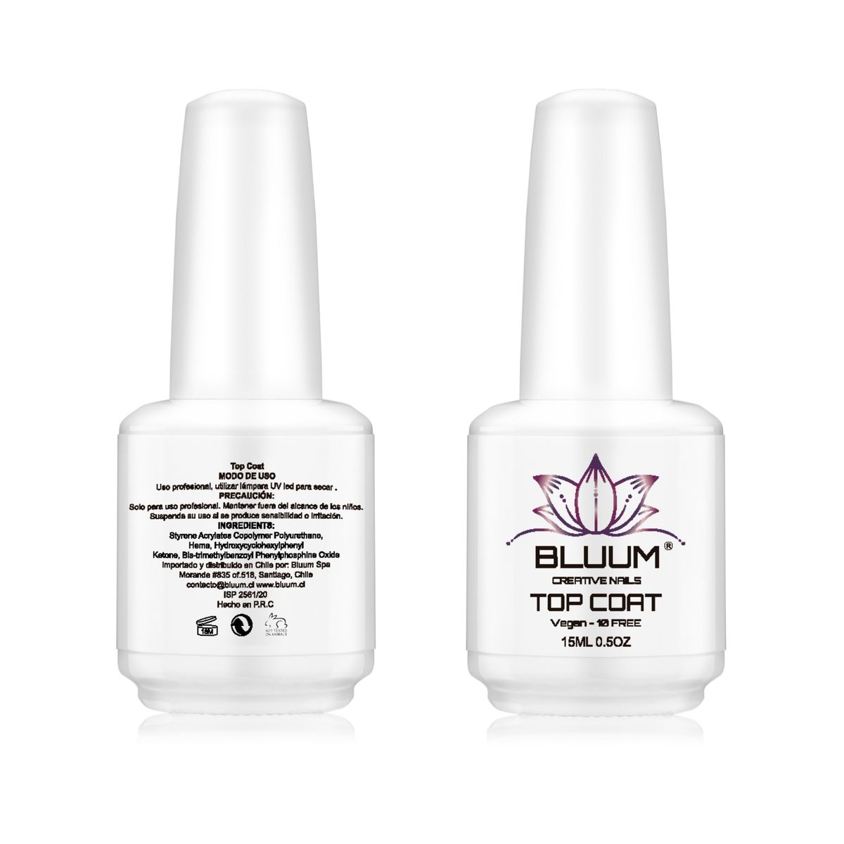 BLUUM - Top Coat Profesional Bluum 15ml