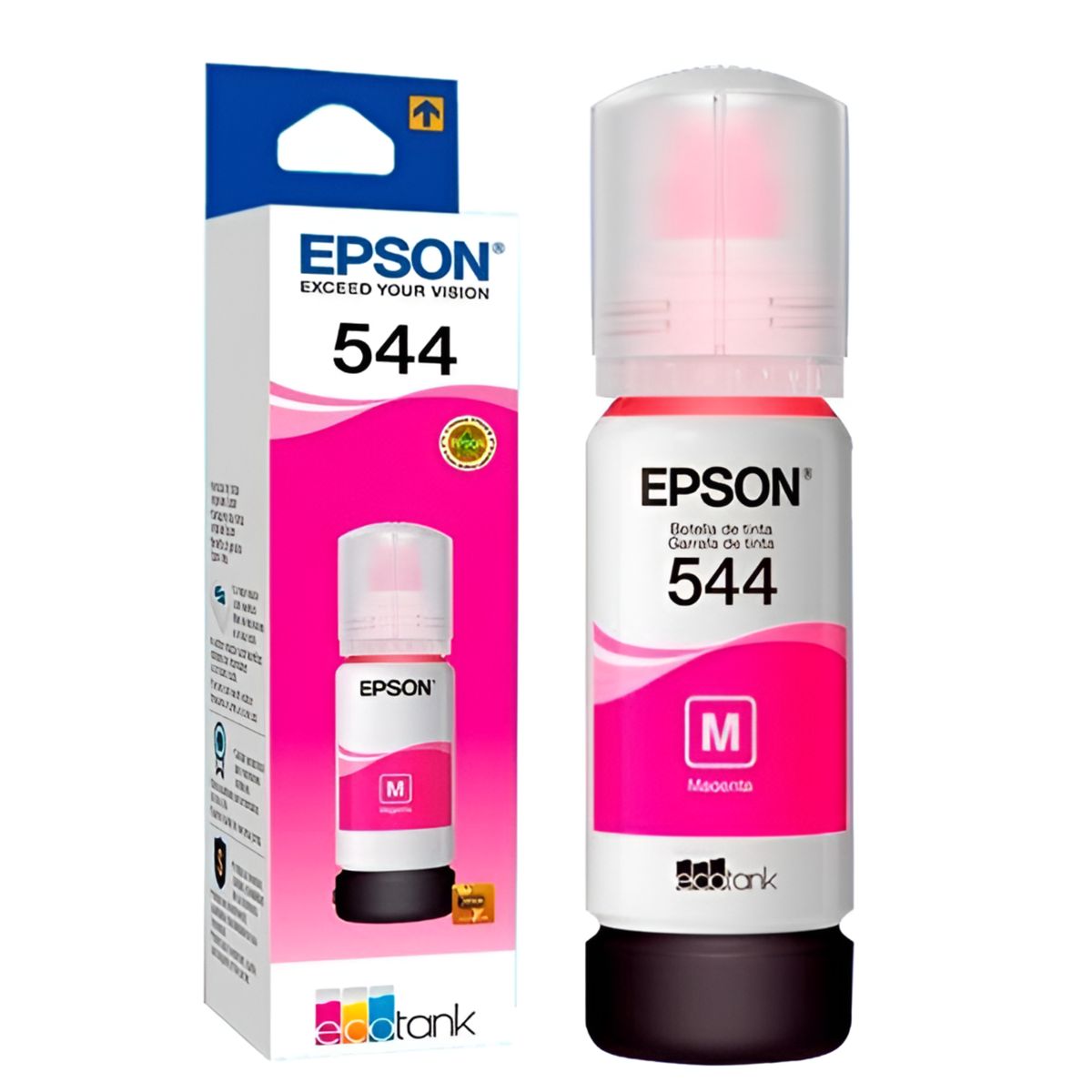 EPSON - Tinta Epson 544 Original Magenta 65 Ml Premium Edition - Rosa