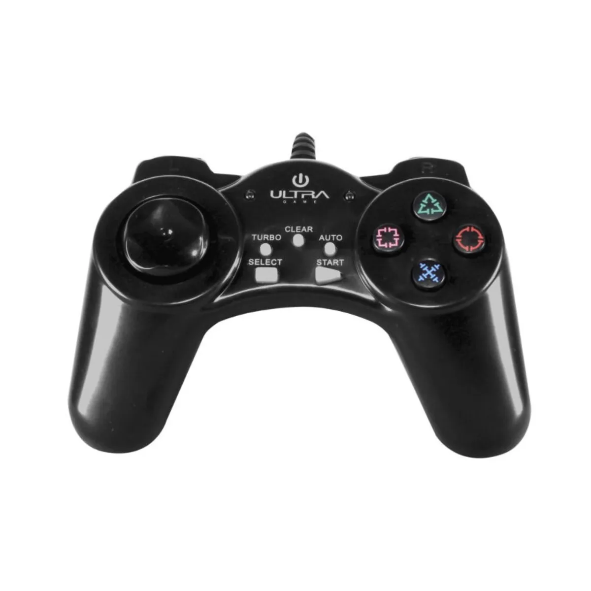 ULTRA - Joystick Alambrico USB Para PC Y Notebook Negro Ultra