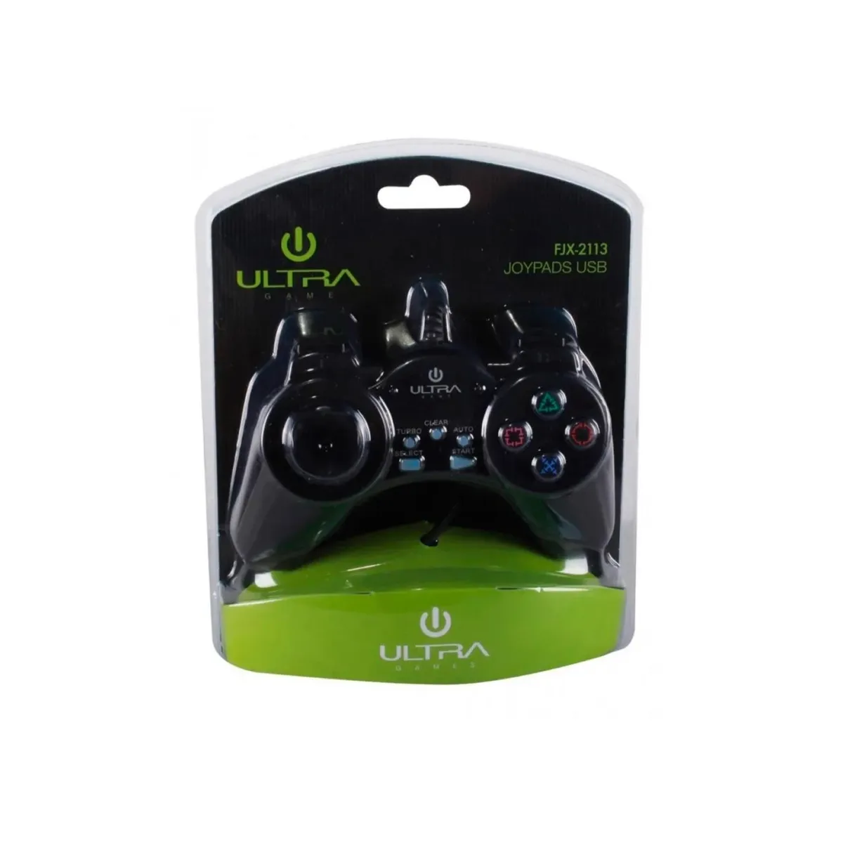 ULTRA - Joystick Alambrico USB Para PC Y Notebook Negro Ultra