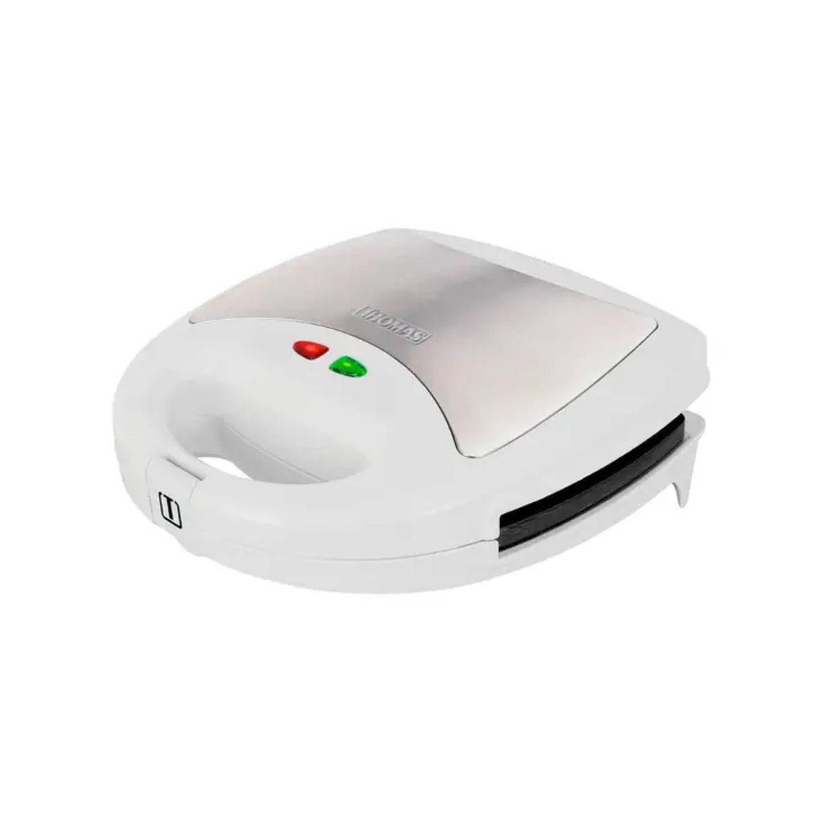 THOMAS - Sandwichera Wafflera Panini 750W Blanca TH-965 Thomas