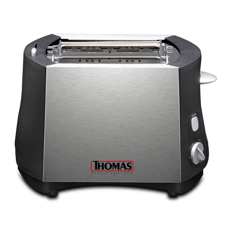 THOMAS Tostador De Pan Electrico 800W 6N De Tostado TH-120