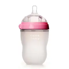 COMOTOMO - Mamadera 250 ml Rosada