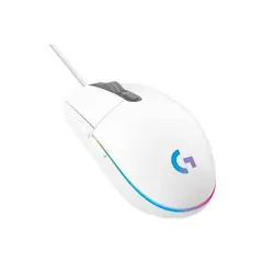 LOGITECH - Mouse Gamer G203 RGB Blanco