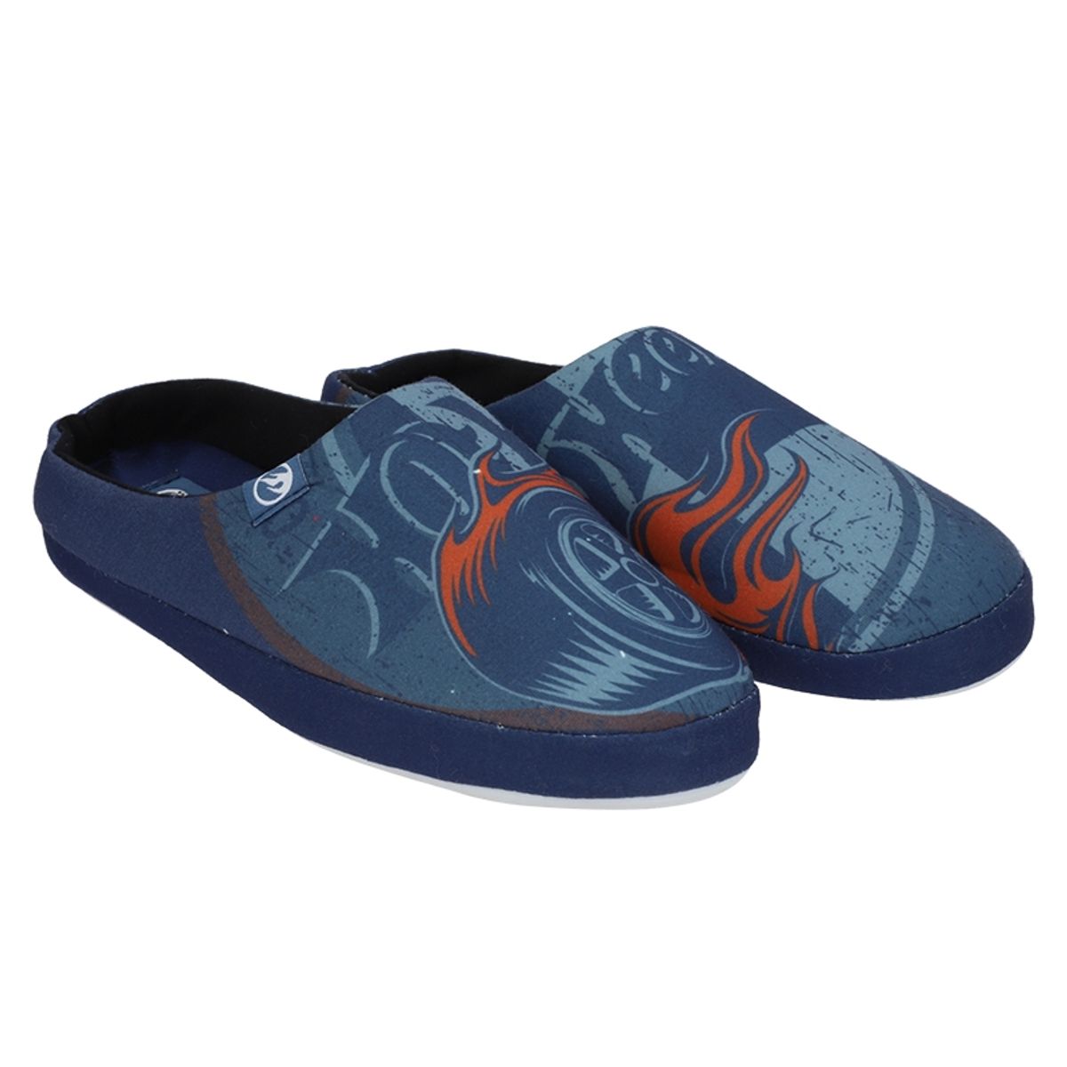 HOT WHEELS - PANTUFLA HOTWHEELS AZUL