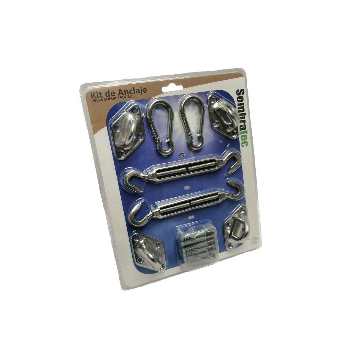 SOMBRATEC - Kit de Instalación - Anclaje Velas Sombra Toldos