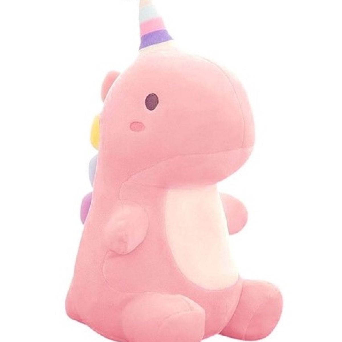 PANGUI TOYS - Peluche Dinosaurio de Felpa 23 cm Rosado