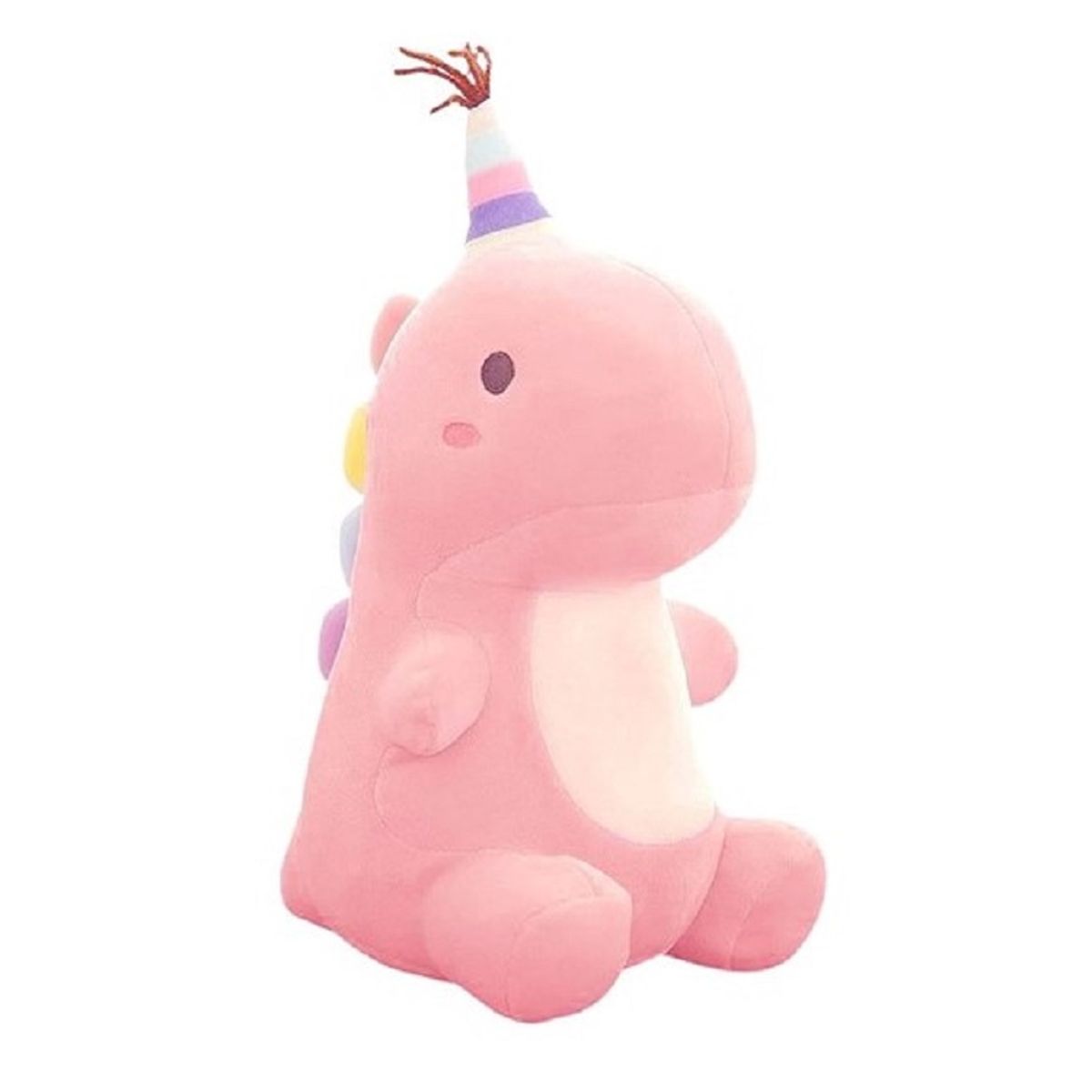 PANGUI TOYS - Peluche Dinosaurio de Felpa 23 cm Rosado