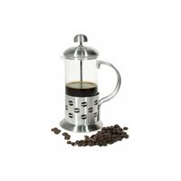 Tetera Cafetera De Vidrio Francesa 800ml Acero Inoxidable