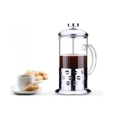 Imagen 2 del producto Tetera Cafetera De Vidrio Francesa 800ml Acero Inoxidable