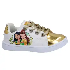 PRINCESA - ZAPATILLA PU PRINCESS BLANCODORADO