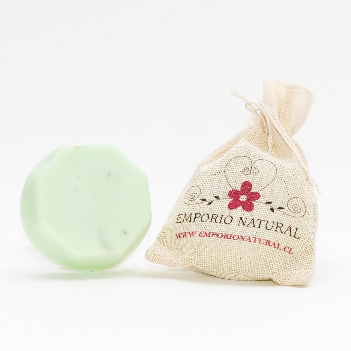 EMPORIO NATURAL - Shampoo Sólido Anticaída Romero 80Gr