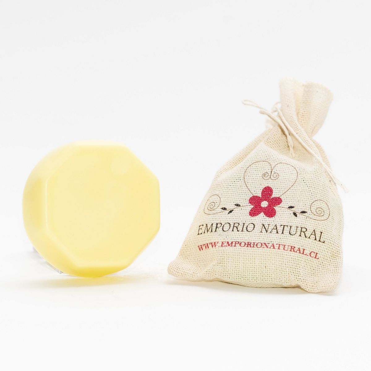 EMPORIO NATURAL - Shampoo Sólido Manzanilla Hipoalergénico 80 Gr