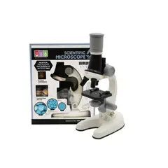 GENERICO - Kit Microscopio Compuesto Con Luz 100x A 450x